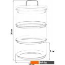 Посуда для хранения продуктов Elan Gallery Crystal glass 360112