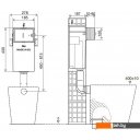 Инсталляции для унитазов, раковин, биде и писсуаров OLI Quadra Plus механика
