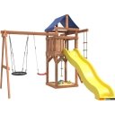 Детские спортивные комплексы и игровые площадки National Tree Company С качелями лодочка и гнездом 60 IgroWoods ДП-3