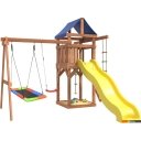 Детские спортивные комплексы и игровые площадки National Tree Company Качели лодочка и прямоугольное гнездо Лодка IgroWoods ДП-9