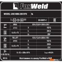 Сварочные инверторы FoxWeld UNO MMA 200 SYN 8542