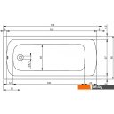 Ванны Riho Dola 180x80 BB32 (с ножками)
