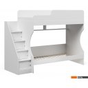 Кровати Капризун 6 Р443-4 с лестницей (белый)