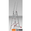 Лестницы и стремянки Новая высота NV 223 алюминиевая трёхсекционная 3x7 ступеней