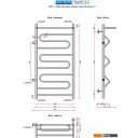 Полотенцесушители Ростела Танго 3+ 1