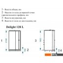 Душевые кабины Domani-Spa Delight 128 120x80 L с гидромассажем (черный/тонированное)