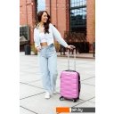 Чемоданы, сумки-тележки Peterson PTN 5806-W-S (розовый)