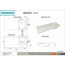 Умывальники Marko Марсал 105 R