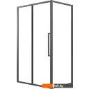 Душевые кабины Grossman Cosmo 80x195 200.K33.02.80.21.00 (черный матовый/стекло прозрачное)