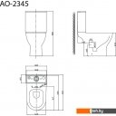 Унитазы Triton Pro Astro AO-2345