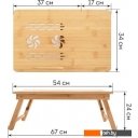 Подставки для ноутбуков, телефонов, планшетов Daswerk Das Haus 532582 (размер M, без охлаждения)