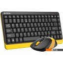 Наборы периферии A4Tech Fstyler FG1110 (черный/желтый)