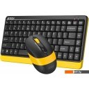 Наборы периферии A4Tech Fstyler FG1110 (черный/желтый)