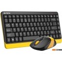 Наборы периферии A4Tech Fstyler FG1110 (черный/желтый)