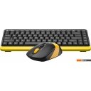 Наборы периферии A4Tech Fstyler FG1110 (черный/желтый)