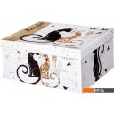 Кружки, чашки, стаканы для горячих напитков Lefard Парижские коты 104-923