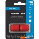 USB Flash Maxvi SF 128GB (красный)