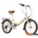 Велосипеды Novatrack Aurora 3.6 20 2024 20FAURORA6S.BG4 (бежевый)
