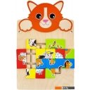 Развивающие игрушки Alatoys Настенная бизидоска Котик ББ602