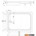 Душевые поддоны Alex Baitler AB12917H-1 90x120