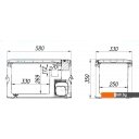 Автохолодильники, термобоксы, термосумки Alpicool MK25 (без адаптера 220В)