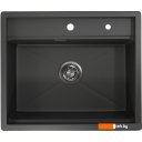 Кухонные мойки Granula KS-6051 (черный матовый)