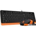 Наборы периферии A4Tech Fstyler F1010 (черный/оранжевый)