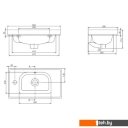 Умывальники CeraStyle Frame mini VB015F32L00