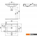 Умывальники Creavit Ideal 69.8 ID070-00CB00E-0000