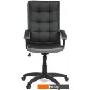 Офисные кресла и стулья TetChair Trendy (иск. кожа/ткань, черный/серый)
