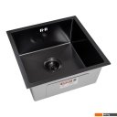 Кухонные мойки ARFEKA ECO AR 450*450 BLACK PVD NANO DECOR