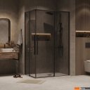 Душевые кабины Grossman Galaxy 90x195 1/2.K33.01.90.21.10 (черный матовый/тонированное стекло)