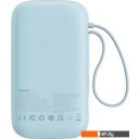 Портативные зарядные устройства Baseus Qpow2 Dual-Cable Digital Display Fast Charge Power Bank 22.5W 10000mAh (голубой)