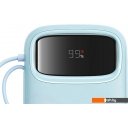 Портативные зарядные устройства Baseus Qpow2 Dual-Cable Digital Display Fast Charge Power Bank 22.5W 10000mAh (голубой)