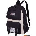 Рюкзаки HEIKKI Combo + сумка-шоппер/косметичка/пенал 272564 (черный/белый)