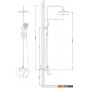 Душевые системы и гарнитуры Voda VST113