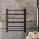 Полотенцесушители Roxen Caspia BK-109W-6T 11070-5365B (черный)