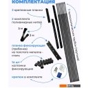 Сушилки для белья Comfort Alumin Потолочная 7 прутьев Black Style Telescop 120-200 см (алюминий)