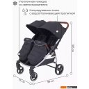 Детские коляски и аксессуары Rant Mowbaby Tandem MB170 (black)