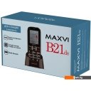 Мобильные телефоны Maxvi B21ds (красный)