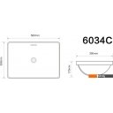 Умывальники Axus 56 6034C