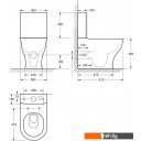 Унитазы Cezares Giubileo CZR-165-CPR (без бачка, без сиденья)