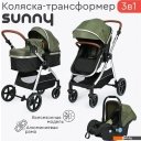 Детские коляски и аксессуары Tomix Sunny 619C (3 в 1, dark olive)