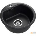 Кухонные мойки GranFest SMART 435 (черный)