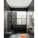 Душевые кабины MaybahGlass 195x79 MGD-698-5у (графитовое стекло/хром матовый)