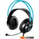 Наушники и гарнитуры A4Tech Fstyler FH200U (черный/голубой)