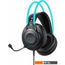 Наушники и гарнитуры A4Tech Fstyler FH200U (черный/голубой)