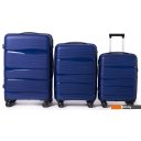 Чемоданы, сумки-тележки Pride РР-9802 (M, синий)