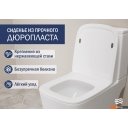 Унитазы Lauter W09 S-TRAP с жестким сиденьем и микролифтом 21900004 (вертикальный выпуск)