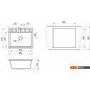 Кухонные мойки Granula KS-6003 (шварц)